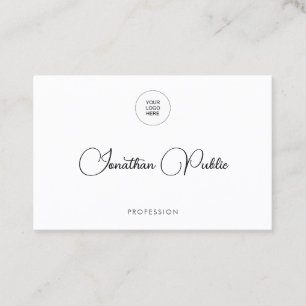 Moderne Visitenkarten Logo für das Unternehmen hin Visitenkarte