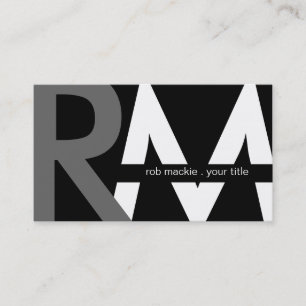 Moderne Visitenkarten Visitenkarte