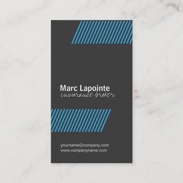 Moderne Visitenkarten Visitenkarte (Vorderseite)