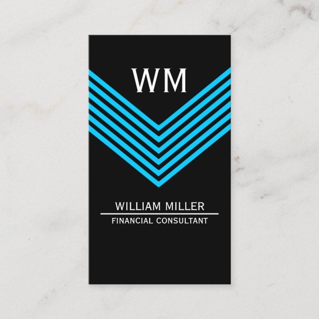 Moderne Visitenkarten Visitenkarte (Vorderseite)