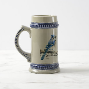Moderne Vogelbeobachtung Blue Jay Bierglas
