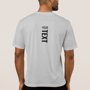 Moderne Vorlage für Mens Sport Back Side Design T-Shirt