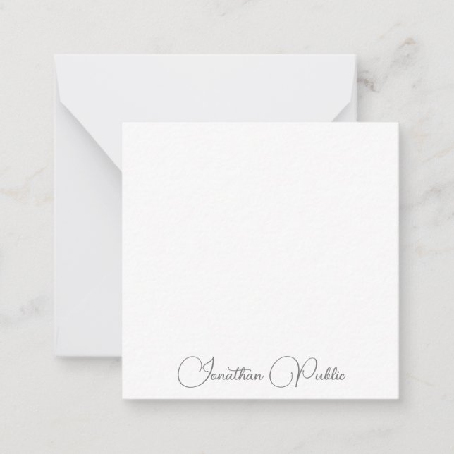 Moderne Vorlage für Minimalistische Typografie-Skr (Vorderseite)