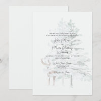Moderne Waldelbäume und Hirschhochzeiten