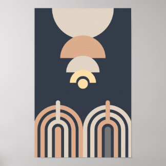 Moderne Wall Art aus dem Mittelalter. Poster