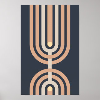 Moderne Wall Art aus dem Mittelalter. Poster
