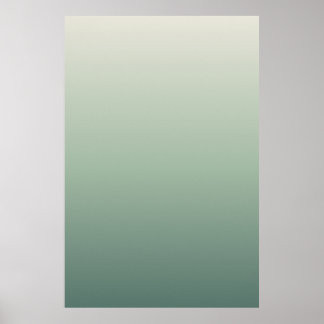 Moderne Wandkunst mit Ombre-Verlaufsdruck Poster