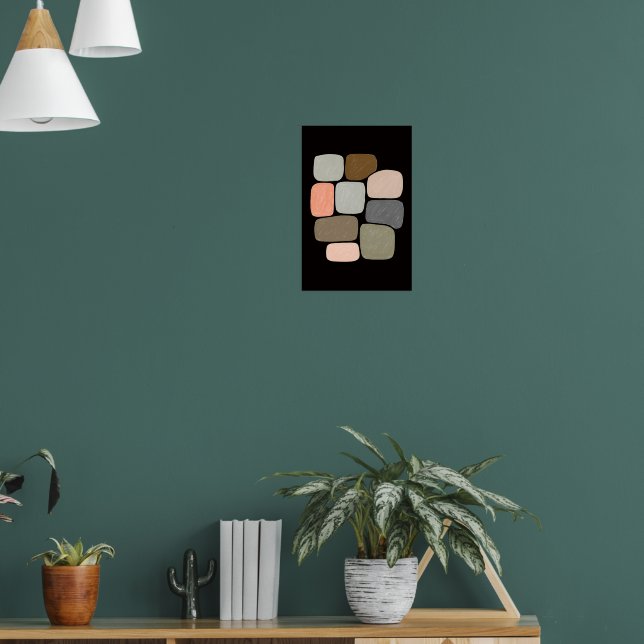 Moderne Wandkunstposter Poster (Wohnzimmer 1)
