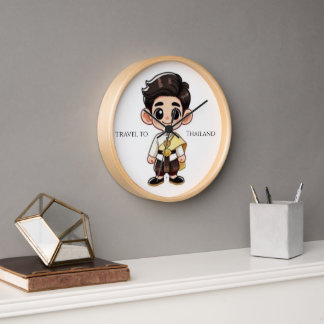 Moderne Wanduhr – Lautloses, nicht tickendes Desig