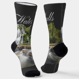 Moderne Wasserfälle in den Bergen von NC Socken