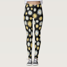 Moderne Wasserfarbe April Muster Leggings