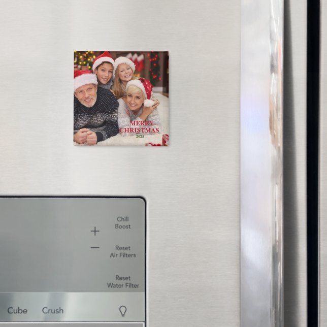 Moderne Wasserfarben Weihnachten Magnet (In Situ (Kühlschrank))