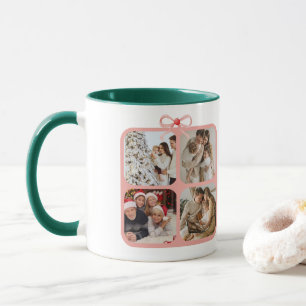 Moderne Wasserfarben Weihnachten Tasse