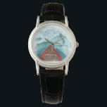 Moderne Wasserfarbenwelt - Weltangebot Armbanduhr<br><div class="desc">Moderne Wasserfarbenwelt - Weltangebot</div>