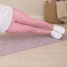Moderne Watercolor-Rosa-Buchstabenmuster