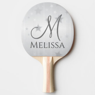 Moderne Weibliche Personalisierte Minimalistische Tischtennis Schläger