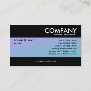 Moderne - weiche Gradienten Visitenkarte