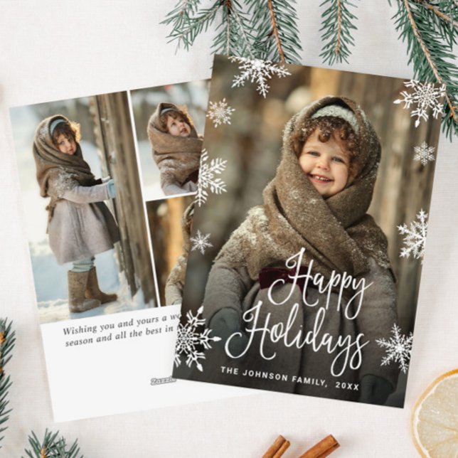 Moderne Weihnachten 4 FOTO Gruß (Von Creator hochgeladen)