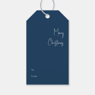 Moderne Weihnachten   Blau bis von Geschenksdatent Geschenkanhänger