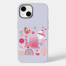 Moderne Weihnachten Case-Mate iPhone 14 Hülle