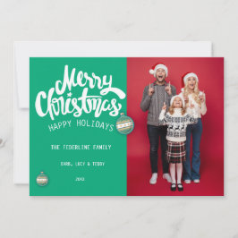 Moderne Weihnachten Einladung