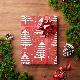 Moderne Weihnachten Geschenkpapier
