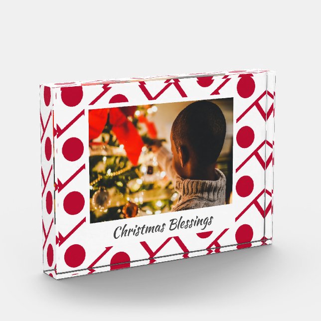 Moderne Weihnachten JAPAN Jede Botschaft halten Sa Fotoblock (Links)