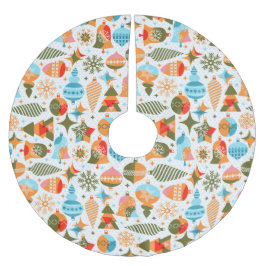 Moderne Weihnachten Polyester Weihnachtsbaumdecke