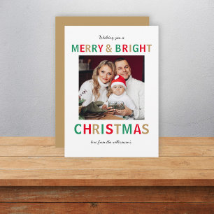Moderne Weihnachten Stylisch Minimalistische Schri