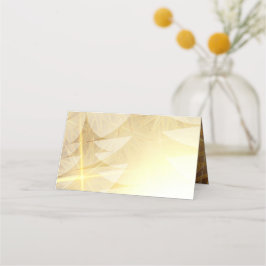 Moderne Weihnachts-Goldstars Pine Trees Urlaub Platzkarte