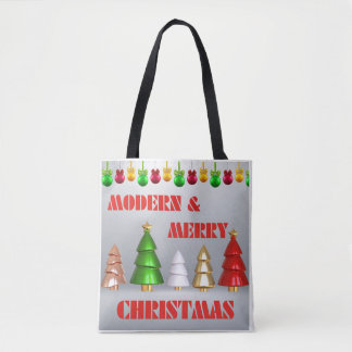 Moderne Weihnachts Tote Tasche - Urlaubsplanung