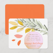 Moderne Weihnachts-Winterschnee-Ornament auf Pine