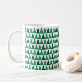 Moderne Weihnachtsbäume im Mittelalter - Glitzer Kaffeetasse