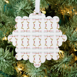 Moderne Weihnachtsdekoration Karte Weihnachten