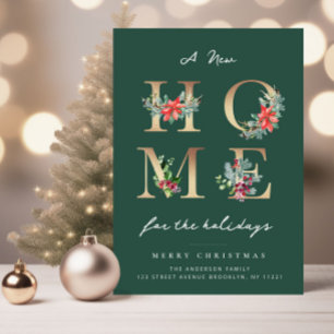 Moderne Weihnachtsfeiersankündigung Postkarte