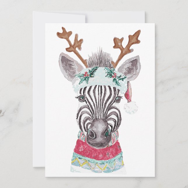 Moderne Weihnachtsgeschenkidee Einladung (Vorderseite)