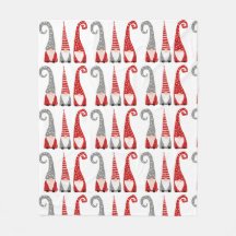 Moderne Weihnachtsgnomes zwergen Rotes graues Must