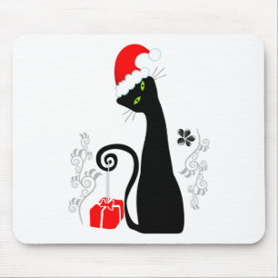 Moderne Weihnachtsküche Mousepad