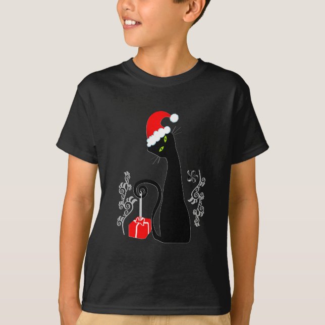 Moderne Weihnachtsküche T-Shirt (Vorderseite)