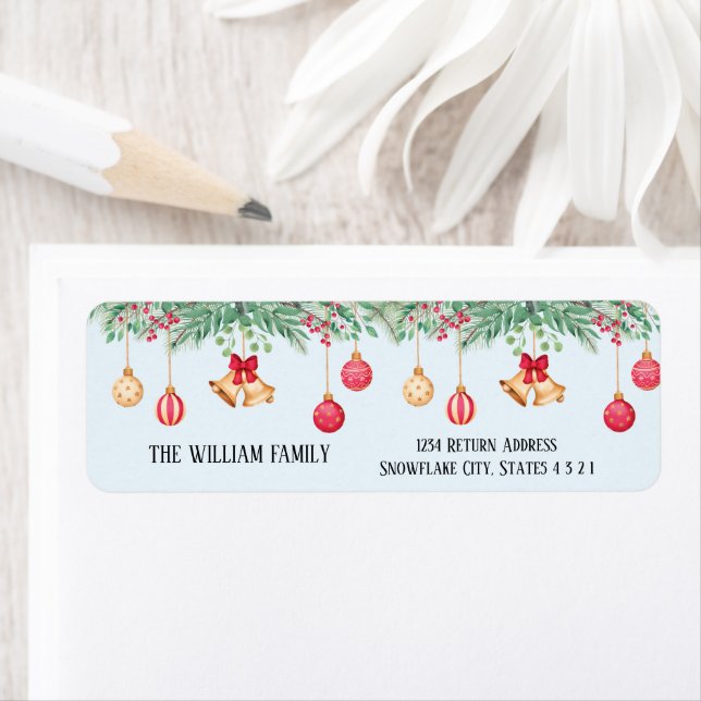 Moderne Weihnachtslieder und Rote Berries (Insitu)