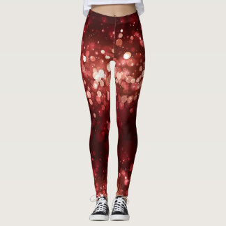 Moderne Weihnachtsmann-Kostüm süße lustige Weihnac Leggings