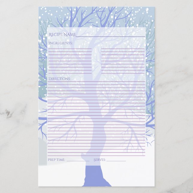 Moderne Weihnachtsrezepte ändern FARBE (Vorderseite)