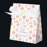 Moderne Weihnachtsschmuck Geschenkschachtel<br><div class="desc">Modernes und farbenfrohes Weihnachtsdesign. Weihnachten bunt und lustig machen.</div>