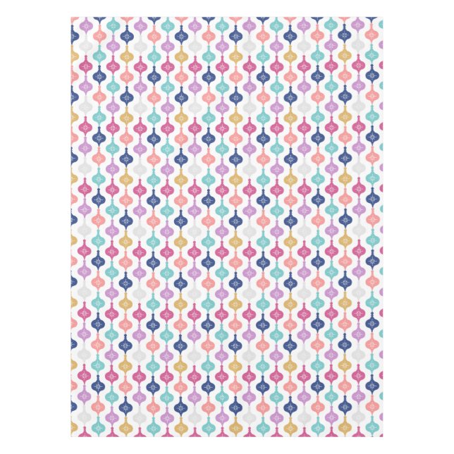 Moderne Weihnachtsschmuck Tischdecke (Vorderseite)