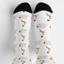 Moderne Weihnachtssocken Weihnachten Socken