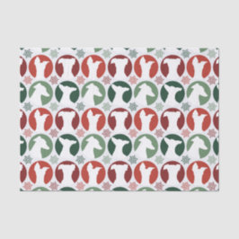 Moderne Weihnachtszeit Italienischer Grauhound Igg Seidenpapier