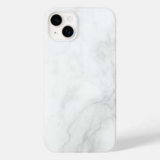 Moderne weiße Marmor Case-Mate iPhone 14 Plus Hülle