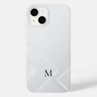 Moderne weiße Muster Case-Mate iPhone 14 Hülle