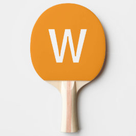 Moderne weiße und gelbe personalisierte Ping-Pong- Tischtennis Schläger
