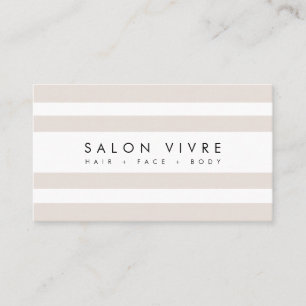 Moderne Wellness-Center Salon Minimalistisch Strip Visitenkarte